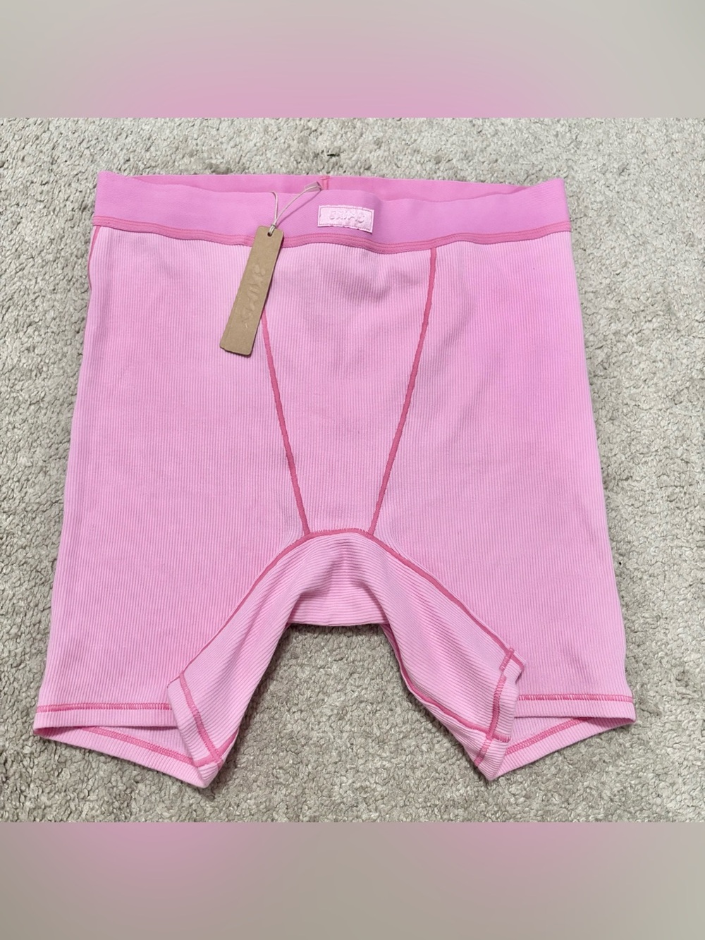 New Skims Hot Pink Boxer Shorts